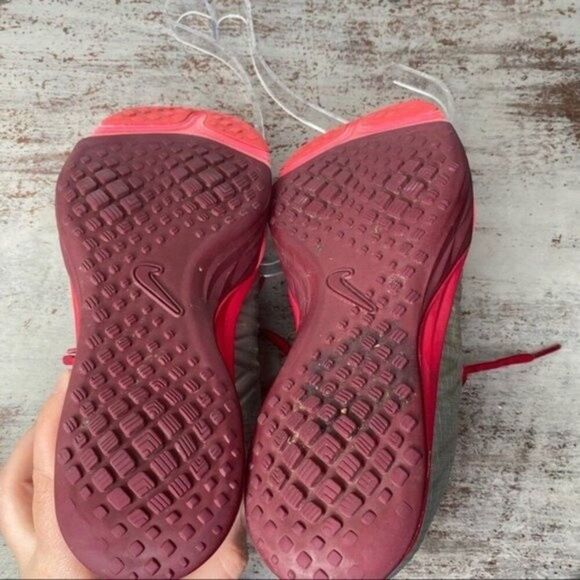 Nike Lunar Cross Element Grey Pink Athletic Shoes 8 - Picture 7 of 10